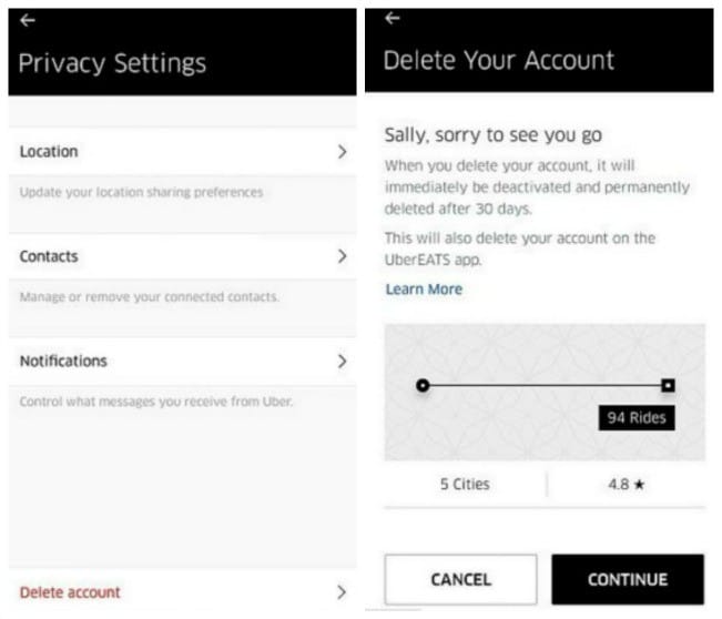 Now you can REALLY delete Uber from your phone