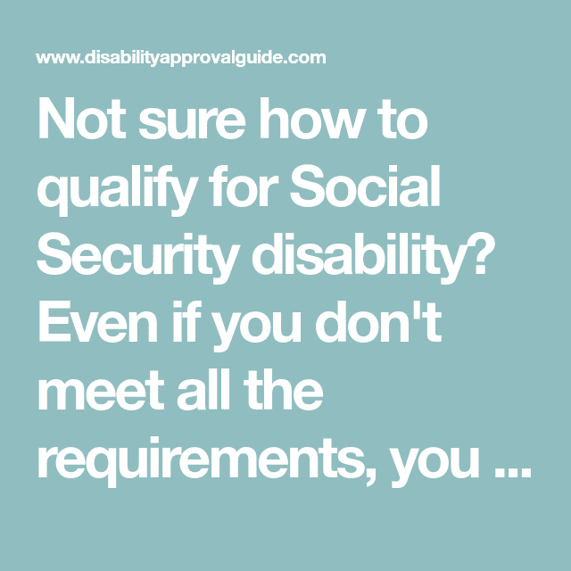 Pin on disability and ss